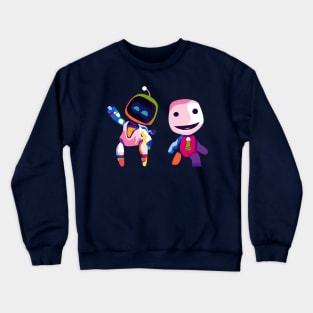 Astro & Sackboy Crewneck Sweatshirt